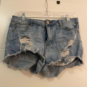 RSQ Ripped Jean Shorts